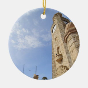 Daytona- Beachpromenaden-Glockenturm-Verzierung Keramikornament
