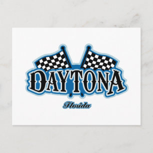 Daytona markiert postkarte