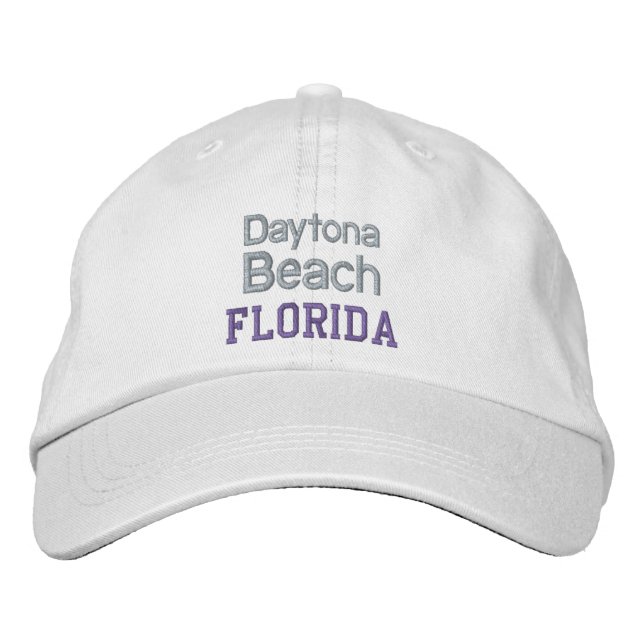 DAYTONA-STRANDKappe Bestickte Baseballkappe (Vorderseite)