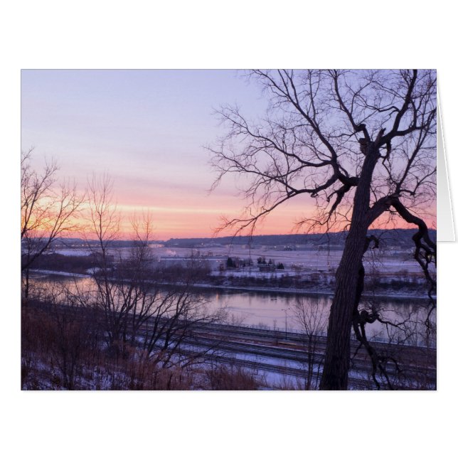 Dayton's Bluff Sunrise (Vorderseite (Horizontal))