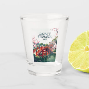 Dazaifu Tenmangu-Schrein Japan Schnapsglas