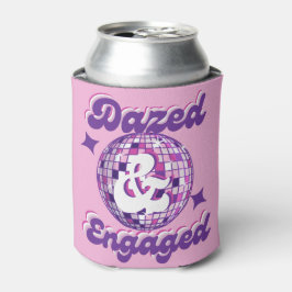 Dazed & Verlobt Retro Disco Junggeselinnen-Abschie Dosenkühler