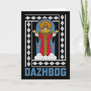 Dazhbog alte mythologische slawische Heidentum Rus Karte