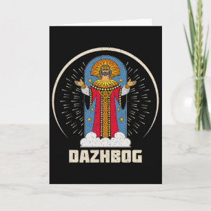Dazhbog alte mythologische slawische Heidentum Rus Karte