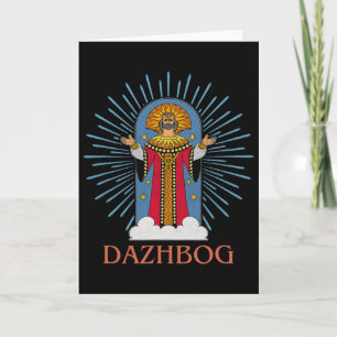 Dazhbog Altmythologische slawische Heidentum Russi Karte