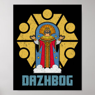 Dazhbog Altmythologische Slawische Heidentum Russi Poster