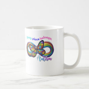 Dazu gehört jeder Schluck – Autismusrätsel-Tasse Kaffeetasse