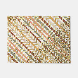 Dazzend mit Gold Doormat Fußmatte