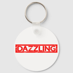 Dazzende Briefmarke Schlüsselanhänger
