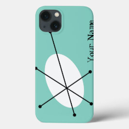 Dazzle Blue "Your Name" iPad-Fall iPhone 13 Hülle