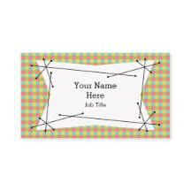 Dazzle Karo Plaque