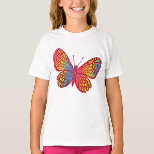 Dazzle mit Rainbow Butterfly Tattoo T-Shirt
