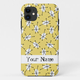 Dazzle Multi Yellow 'Name' iPhone Gehäuse 11 Hülle