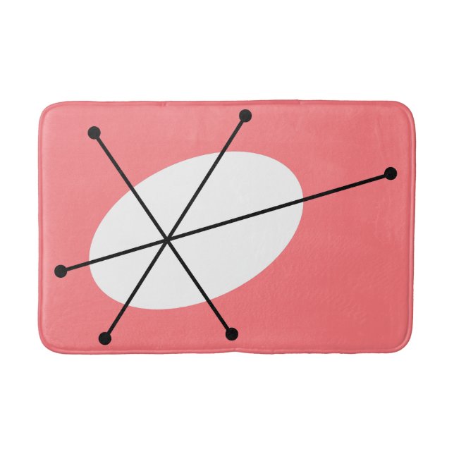 Dazzle Pink Badematte (Vorderseite)