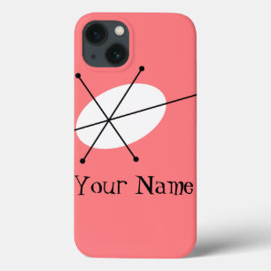 Dazzle Pink 'Name' iPad Gehäuse vertikal Case-Mate iPhone Hülle