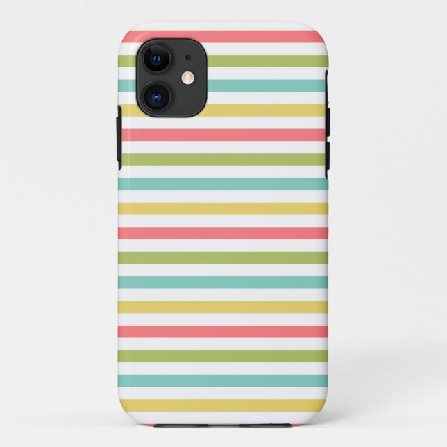 Dazzle Stripe Classic iPhone Gehäuse Case-Mate iPhone Hülle (Rückseite)