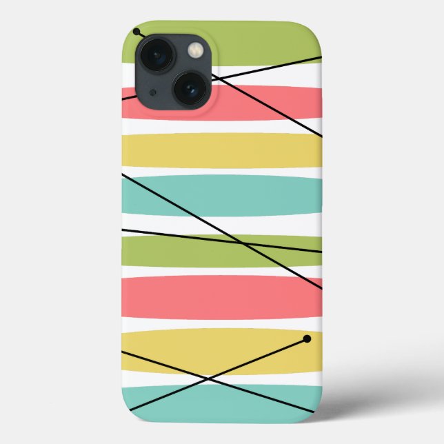 Dazzle Stripe iPad Mini-Gehäuse Case-Mate iPhone Hülle (Rückseite)