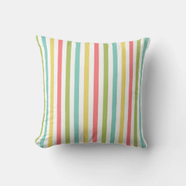 Dazzle Stripe klassisch blau hinten Platz Kissen