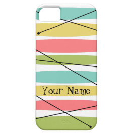Dazzle Stripe "Name" iPhone Gehäuse iPhone 11 Hülle