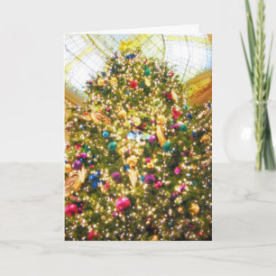 Dazzle Tree Weihnachtskarte Feiertagskarte