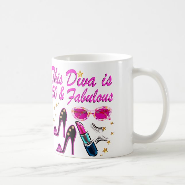 DAZZLING 50. DIVA KAFFEETASSE (Rechts)