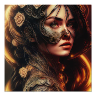 Dazzling Alien Fotodruck