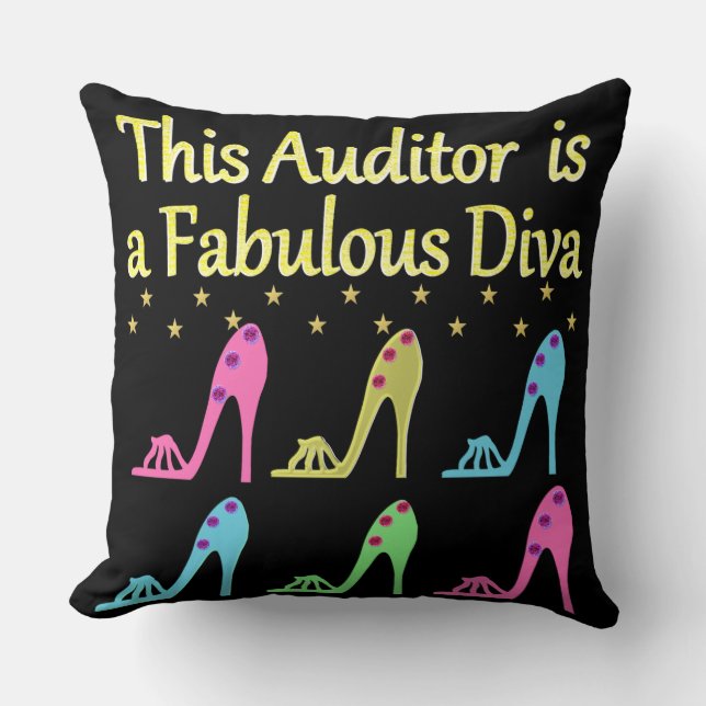 DAZZLING AUDITOR DIVA DESIGN KISSEN (Vorderseite)
