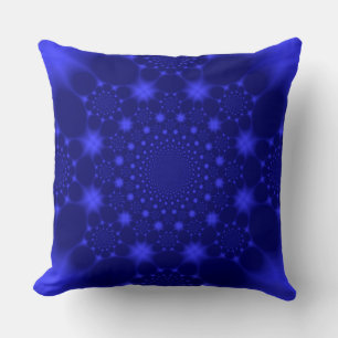 Dazzling Blue Throw Kissen