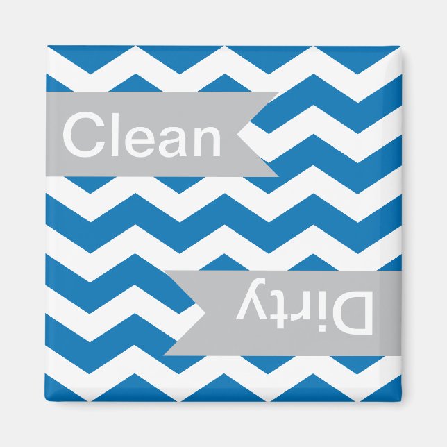 Dazzling Chevron Clean - Magnets de lave-vaisselle (Devant)