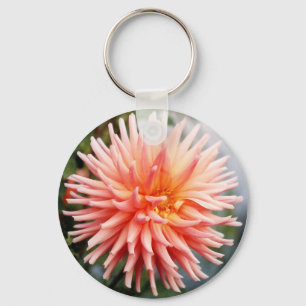 Dazzling Dahlia Blume Schlüsselanhänger