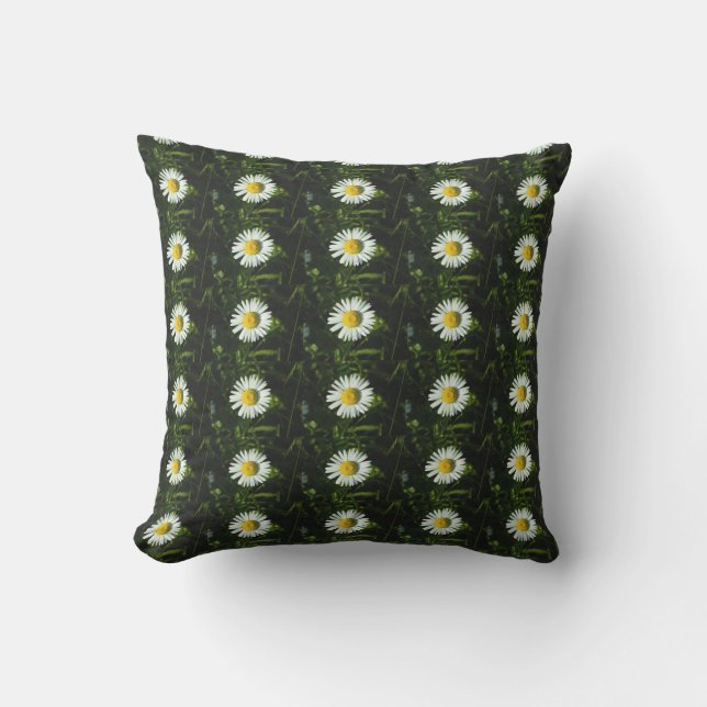 Dazzling Daisies Outdoor Fabric Kissen (Vorderseite)