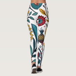 Dazzling Daisy Delight: Ein floraler Mode-Favorit Leggings