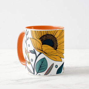 Dazzling Daisy Delight: Ein floraler Mode-Favorit Tasse