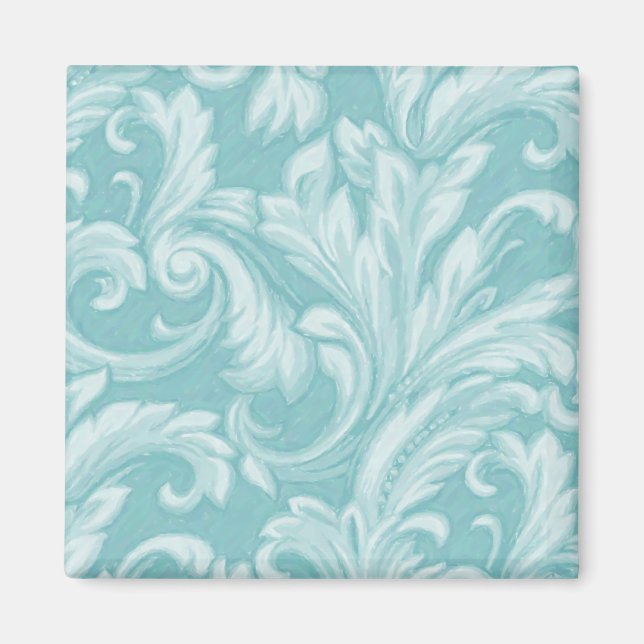 Dazzling Damask, Aqua Magnet (Vorne)