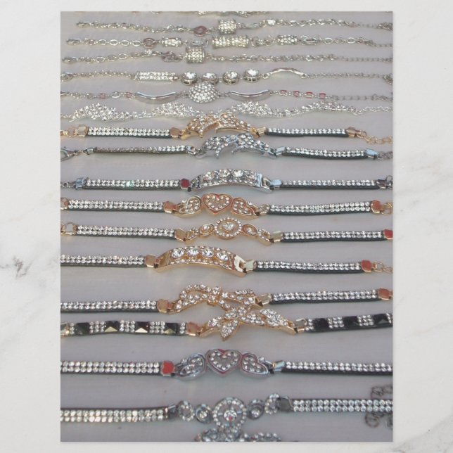 Dazzling dekorierte Diamant Kettenkunstschmuck (Vorderseite)