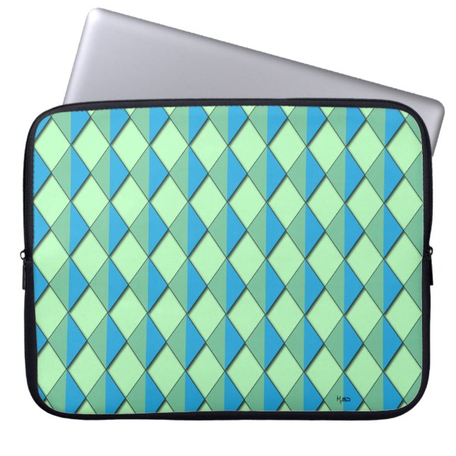 Dazzling Diamonds Laptopschutzhülle (Vorderseite)