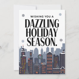 Dazzling Holiday - Weihnachtskarte Feiertagskarte