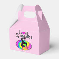 DAZZLING I LIEBE GYMNASTICS GASTGESCHENK BOXES