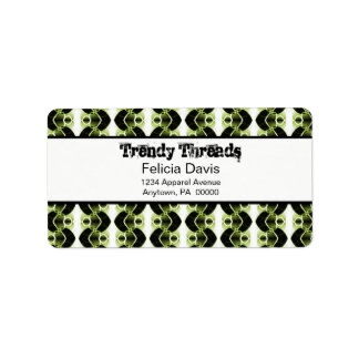 Dazzling Retro Address Labels Adressaufkleber
