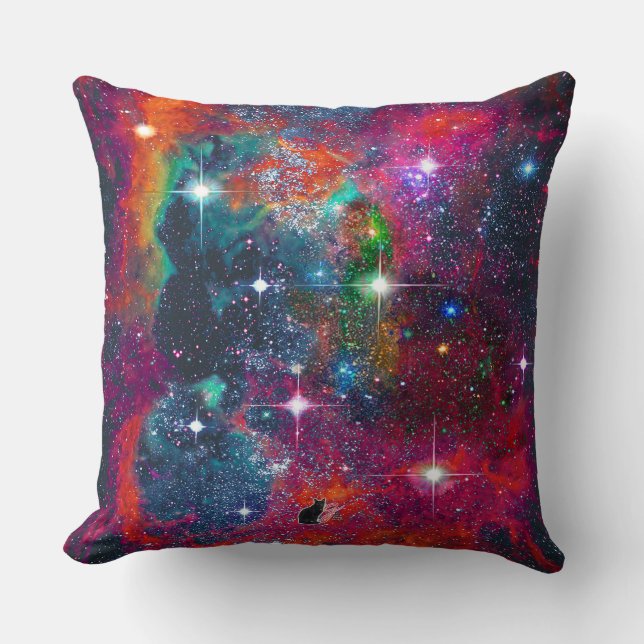 Dazzling Star Field Kissen (Vorderseite)