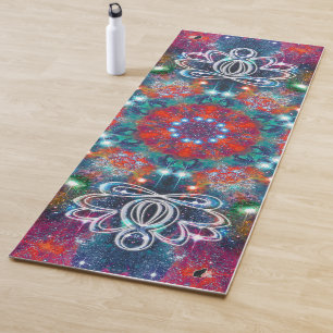 Dazzling Zen Lotus Star Kaleid Yogamatte