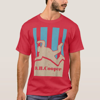 DB Cooper cool ungelöste geheimnisvolle Retrostädt T-Shirt