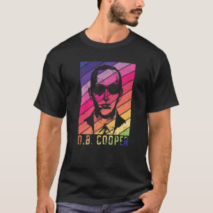 Db Cooper Vintag Rainbow 1971 Skyjacking Heist Hi T-Shirt