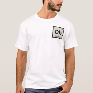 Db - Doumbek Musik Chemie Periodensystem Symbol T-Shirt