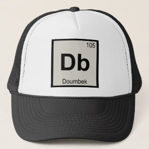 Db - Doumbek Musik Chemie Periodensystem Symbol Truckerkappe