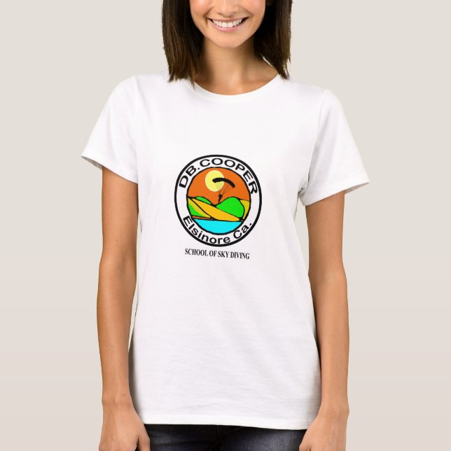 DB-Fassbinder-Schule von Skydiving T-Shirt (Vorderseite)