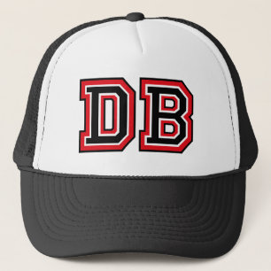 ‚DB‘-Monogramm Truckerkappe