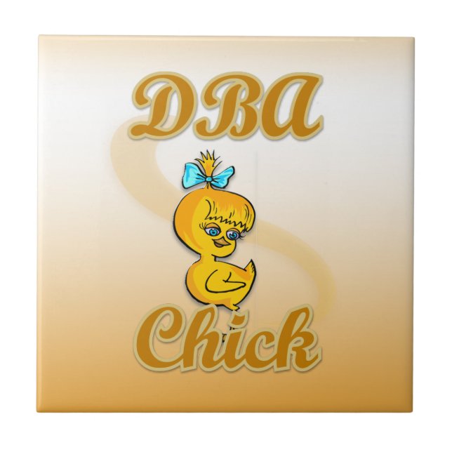 DBA Chick Fliese (Vorderseite)