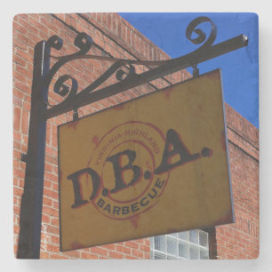 DBA, Virginia Highland, Atlanta Marmorsteinküste Steinuntersetzer