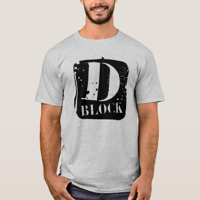 dblock T-Stück T-Shirt (Vorderseite)
